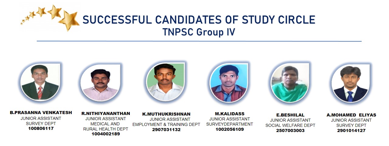 Successful Candidates