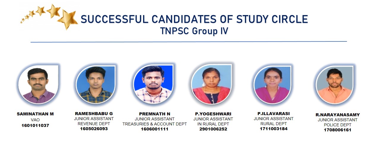 Successful Candidates